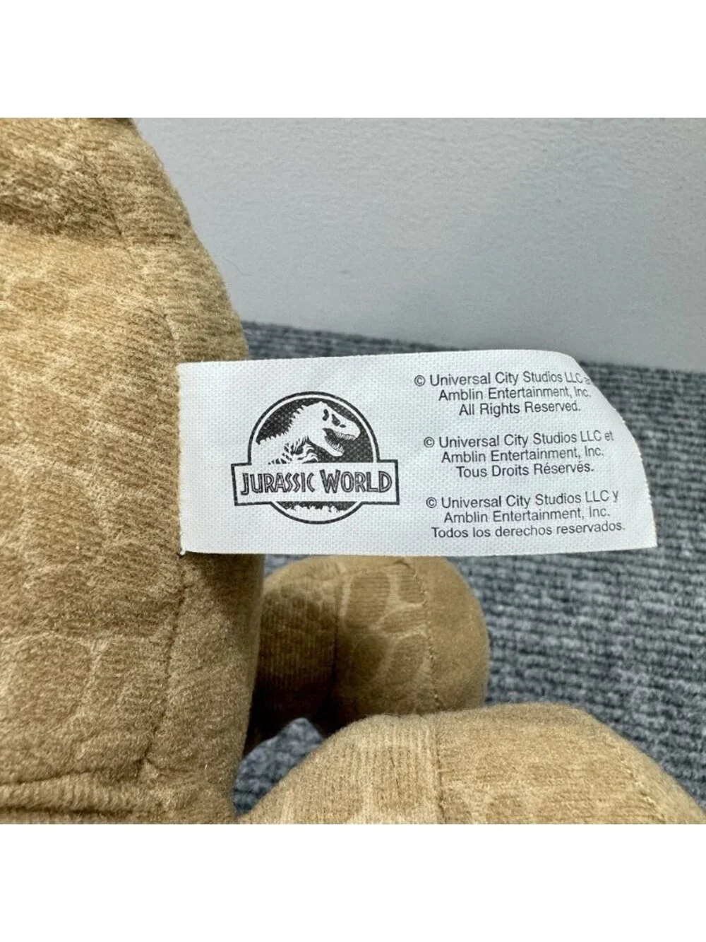 Jurassic World Dominion T-Rex Dinosaur Stuffed Plush 10